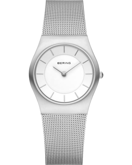 BERING Silver Stainless Steel Dress Watch