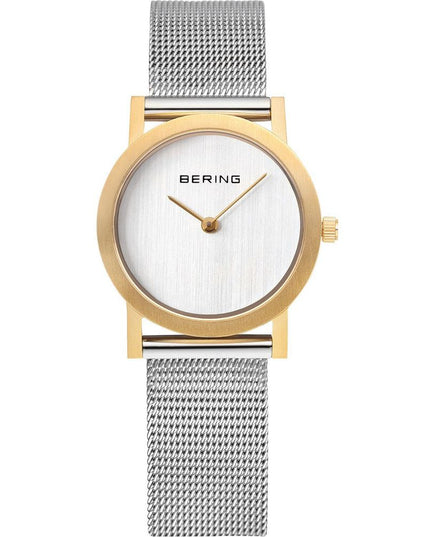 BERING Silver Stainless Steel Dress Watch