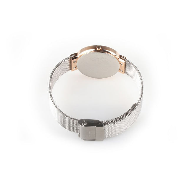 BERING Silver Stainless Steel Dress Watch