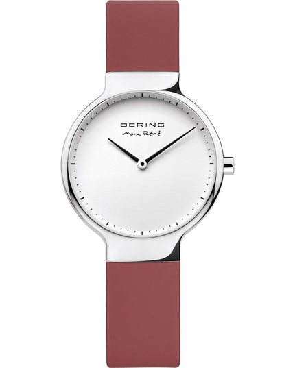 BERING Red Synthetic Dress Watch