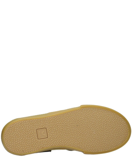 Veja Black Leather Low Top Sneakers