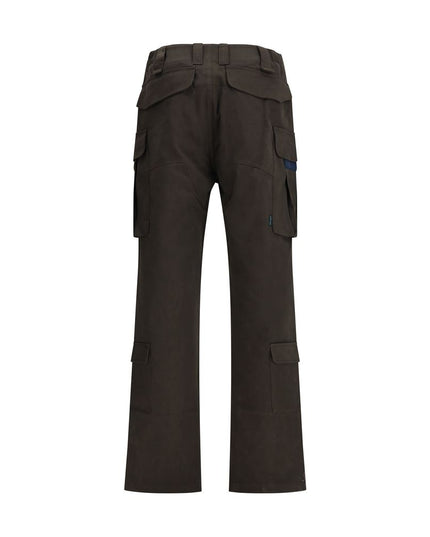 GR10K Brown Cotton Cargo Pants