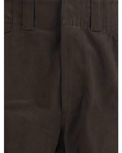 GR10K Brown Cotton Cargo Pants