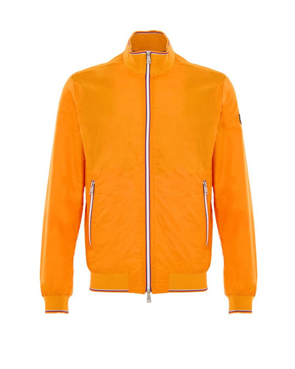 Paul & Shark Orange Polyamide Bomber