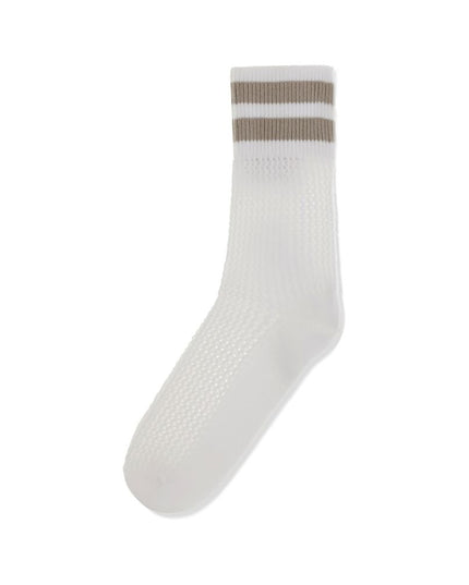 Brunello Cucinelli White Cotton Socks