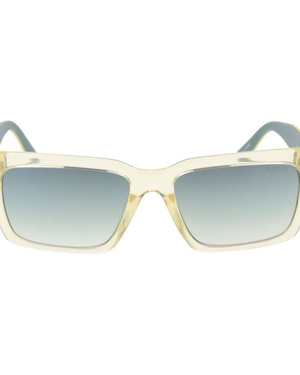 Guess Yellow Stainless Steel Sunglasses