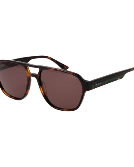 Hackett Brown Acetate Sunglasses