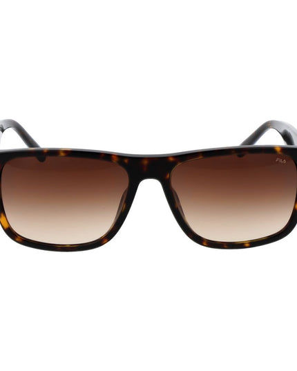 Fila Brown Cellulose Acetate Sunglasses
