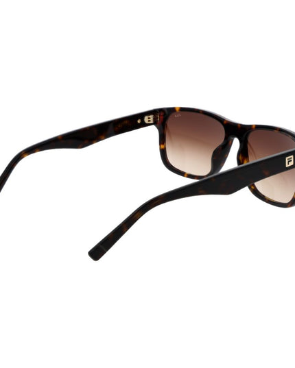 Fila Brown Cellulose Acetate Sunglasses