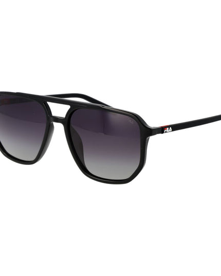 Fila Black Rubber Sunglasses