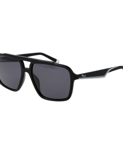 Fila Black Plastic Sunglasses