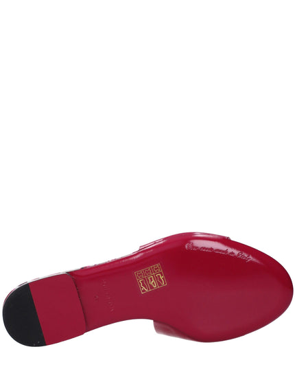 Dolce & Gabbana Pink Leather Slippers