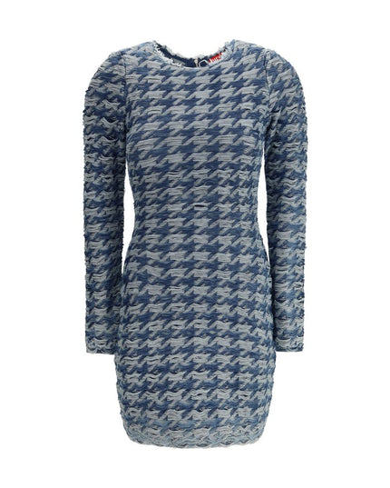 Diesel Blue Cotton Casual Dress
