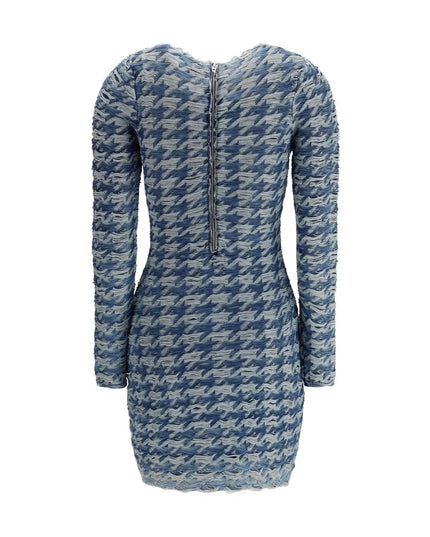 Diesel Blue Cotton Casual Dress