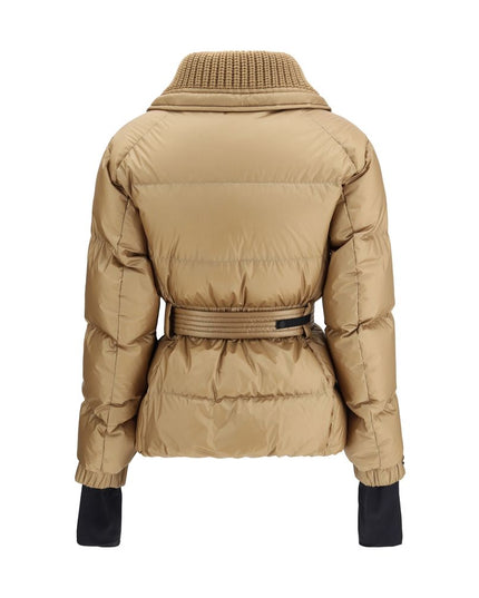 Moncler Grenoble Beige Polyamide Coat