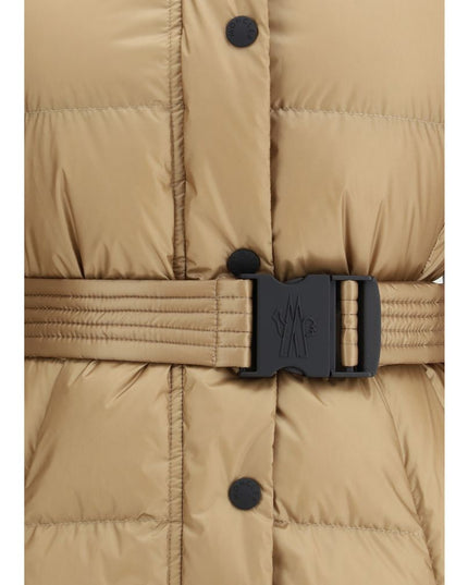 Moncler Grenoble Beige Polyamide Coat