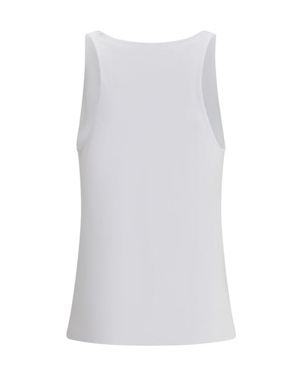 Diesel White Cotton Top