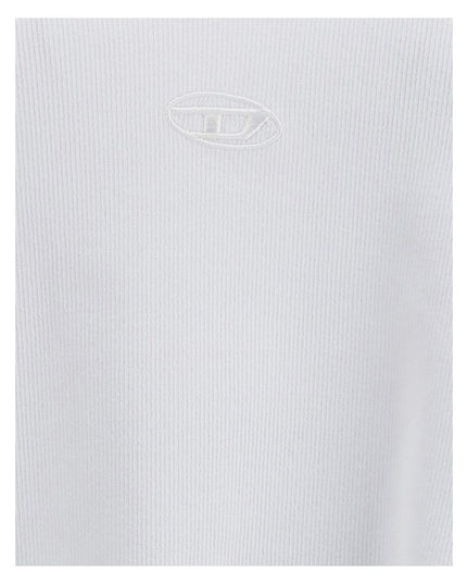 Diesel White Cotton Top