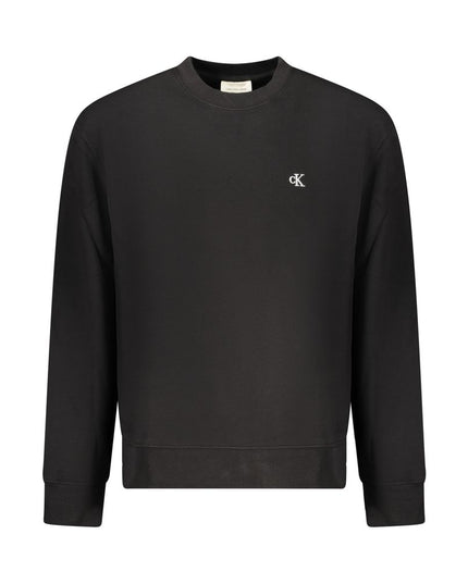 Calvin Klein Black Cotton Men Sweater
