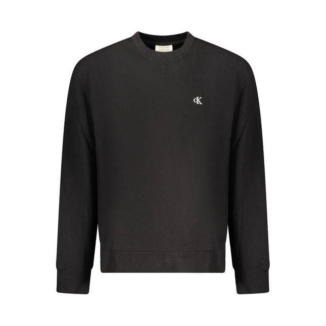 Calvin Klein Black Cotton Men Sweater