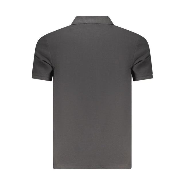 Calvin Klein Black Cotton Men Polo