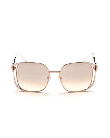 Guess Rose Gold Metal Sunglasses