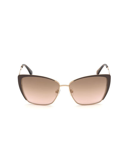 Guess Brown Metal Sunglasses