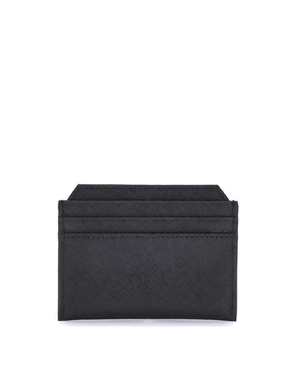 Vivienne Westwood Black Calf Leather Bos Taurus Wallet