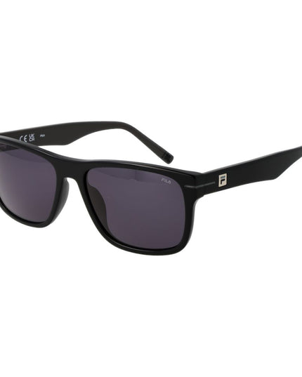 Fila Black Cellulose Acetate Sunglasses