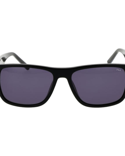 Fila Black Cellulose Acetate Sunglasses