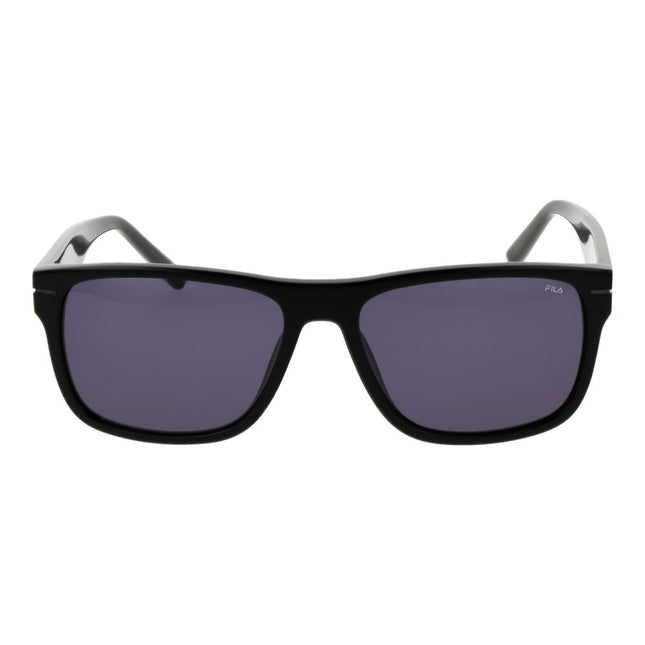 Fila Black Cellulose Acetate Sunglasses
