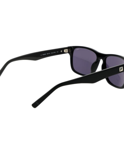 Fila Black Cellulose Acetate Sunglasses