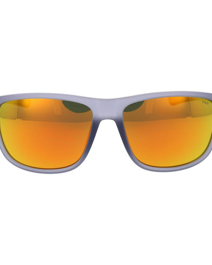 Fila Gray Plastic Sunglasses