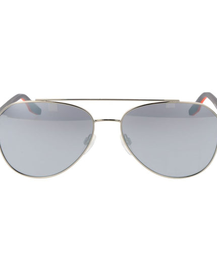 Converse Silver Rubber Sunglasses