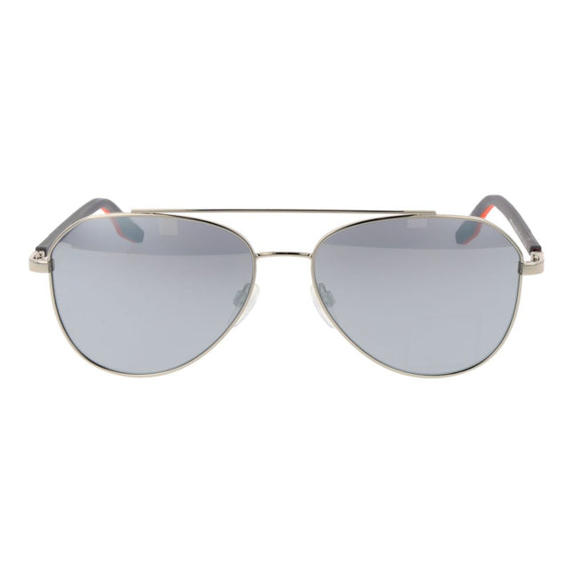 Converse Silver Rubber Sunglasses