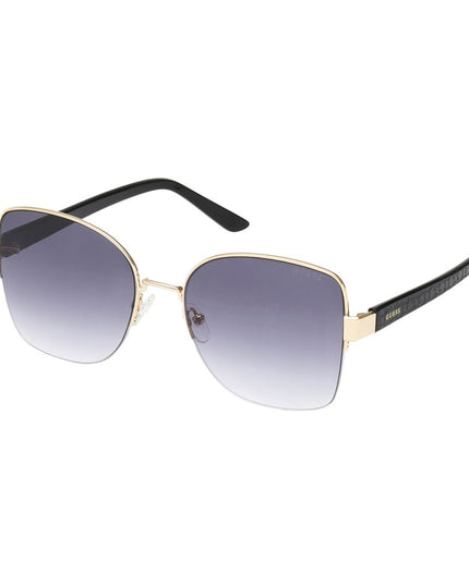 Guess Gold Metal Sunglasses
