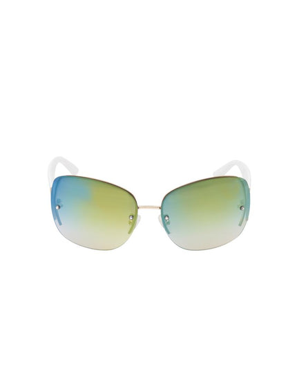 Guess Gold Metal Sunglasses