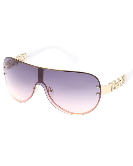 Guess Gold Metal Sunglasses