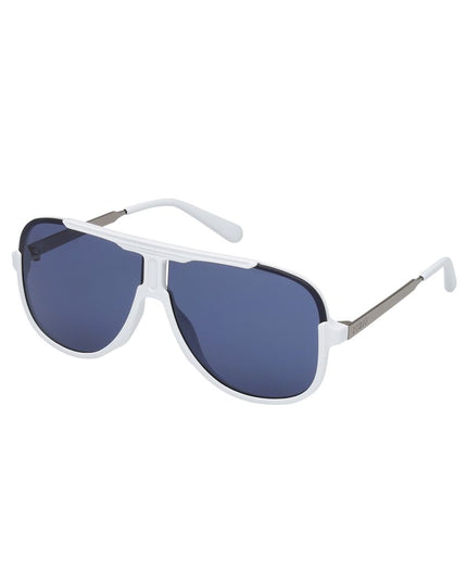 Guess White Resin Sunglasses