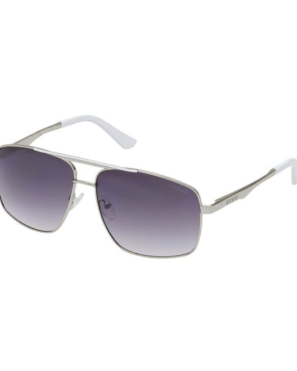 Guess Gray Metal Sunglasses
