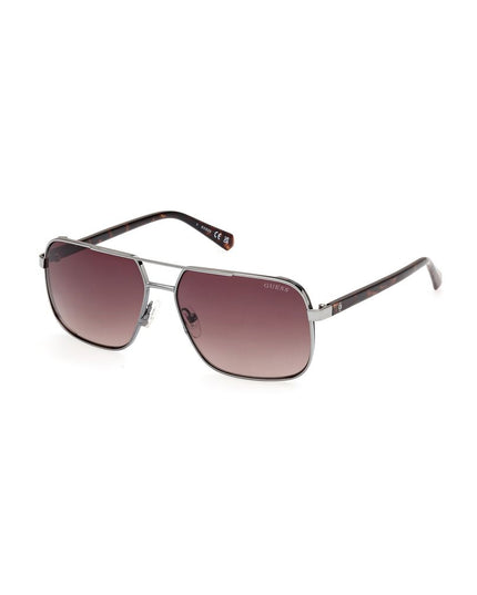 Guess Gray Metal Sunglasses