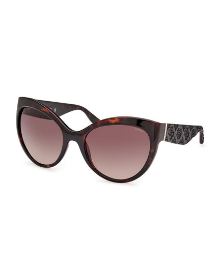 Guess Brown Resin Sunglasses