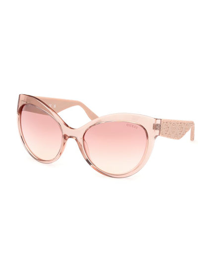 Guess Beige Resin Sunglasses
