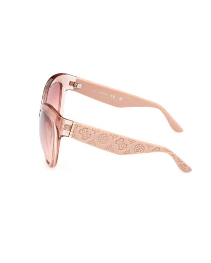 Guess Beige Resin Sunglasses