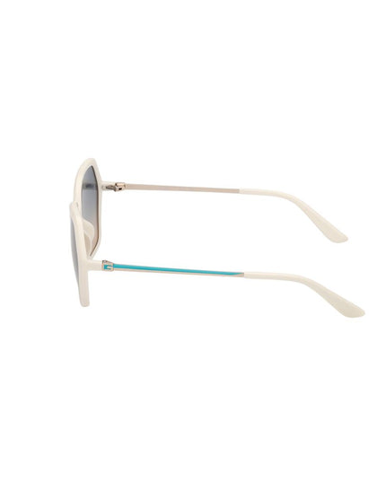 Guess White Resin Sunglasses