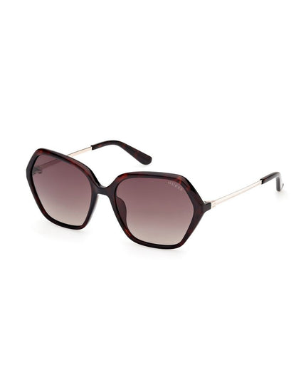 Guess Brown Resin Sunglasses