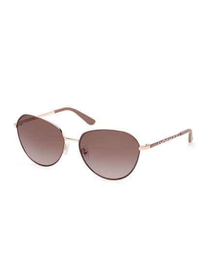 Guess Beige Metal Sunglasses