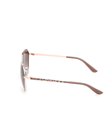 Guess Beige Metal Sunglasses