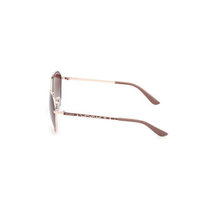 Guess Beige Metal Sunglasses
