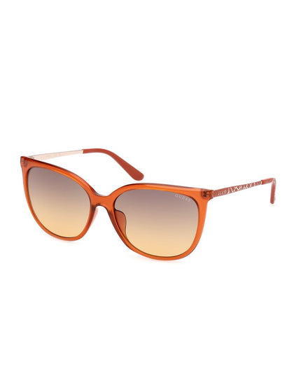 Guess Orange Resin Sunglasses